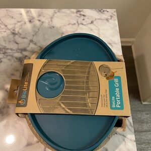 Portable Grill - Blue